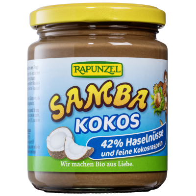 SAMBA cocco crema alla nocciola e cioccolato(250gr)